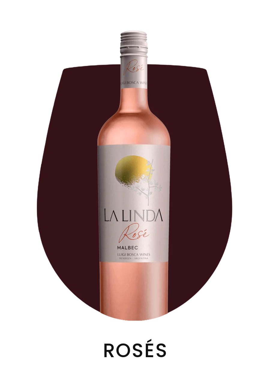 Categoria de vinhos rosés na Cia do Vinho