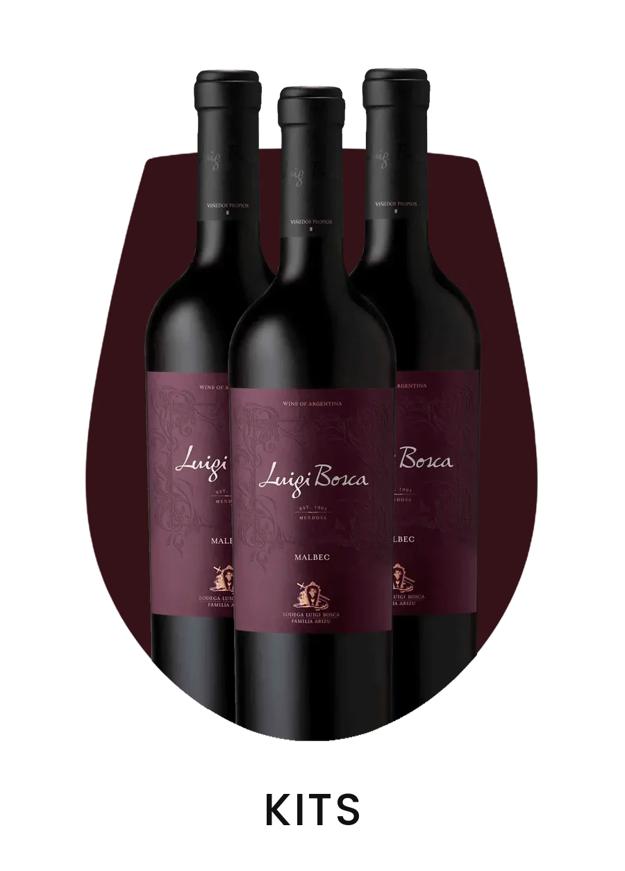 Categoria de kits de vinhos na Cia do Vinho